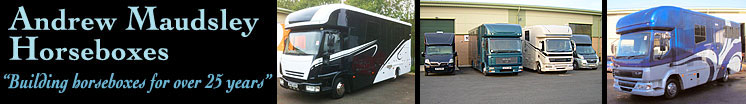 Horse Boxes For Sale - Andrew Maudsley Horseboxes                                                                          